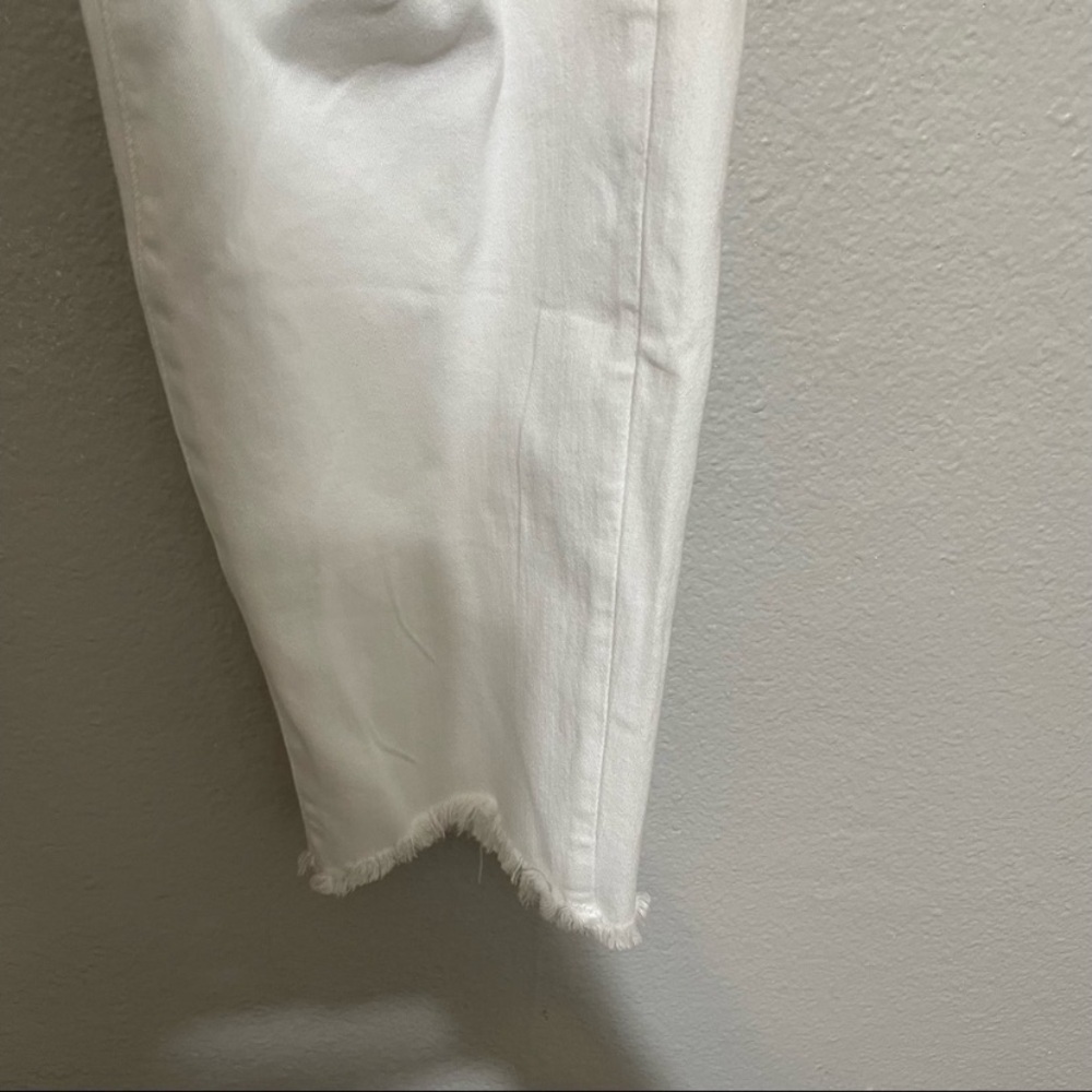 American Eagle Outfitters Distressed White Ankle Jeans plus size 22w 2X NWT - Picture 3 of 9
